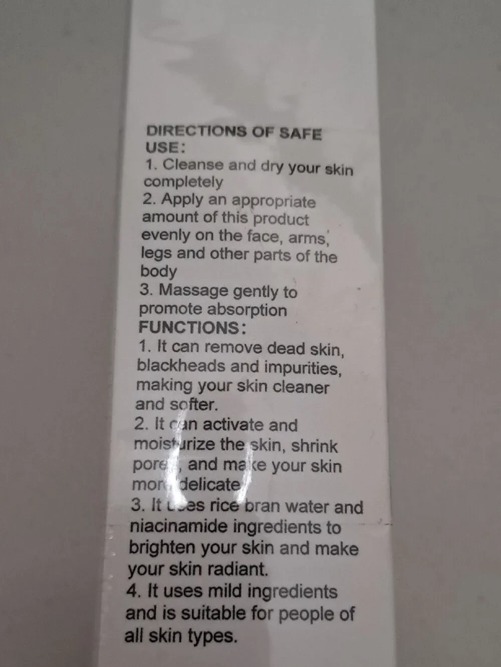 Aura Exfoliant Rice & Black Rice Ampoule - New In Unopened Packaging